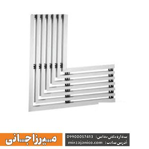 دریچه خطی زاویه دار