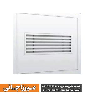 دریچه زیر فن کویل طرح اسلوت وزنه ای