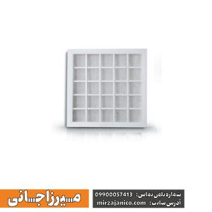 دریچه سقفی روشنایی چهارگوش