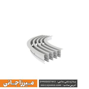 دریچه چهار اسلوت قوس‌دار بدون دمپر