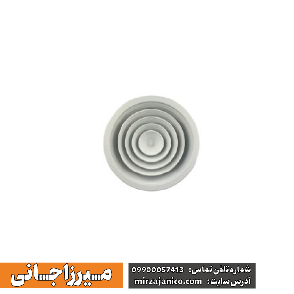دریچه گرد دمپردار کد RV5691