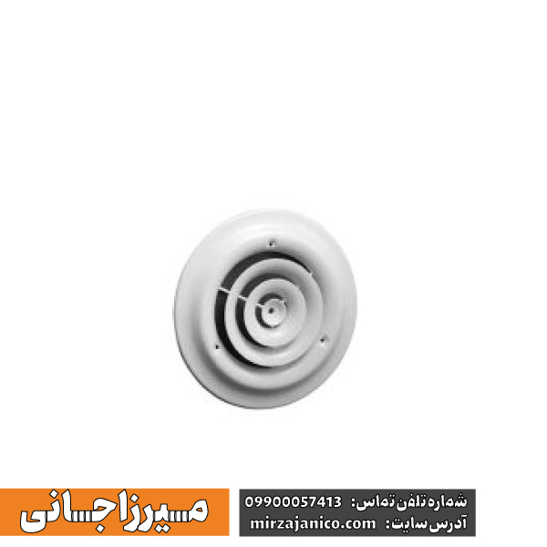 دریچه گرد پلاستیکی کد RV12632